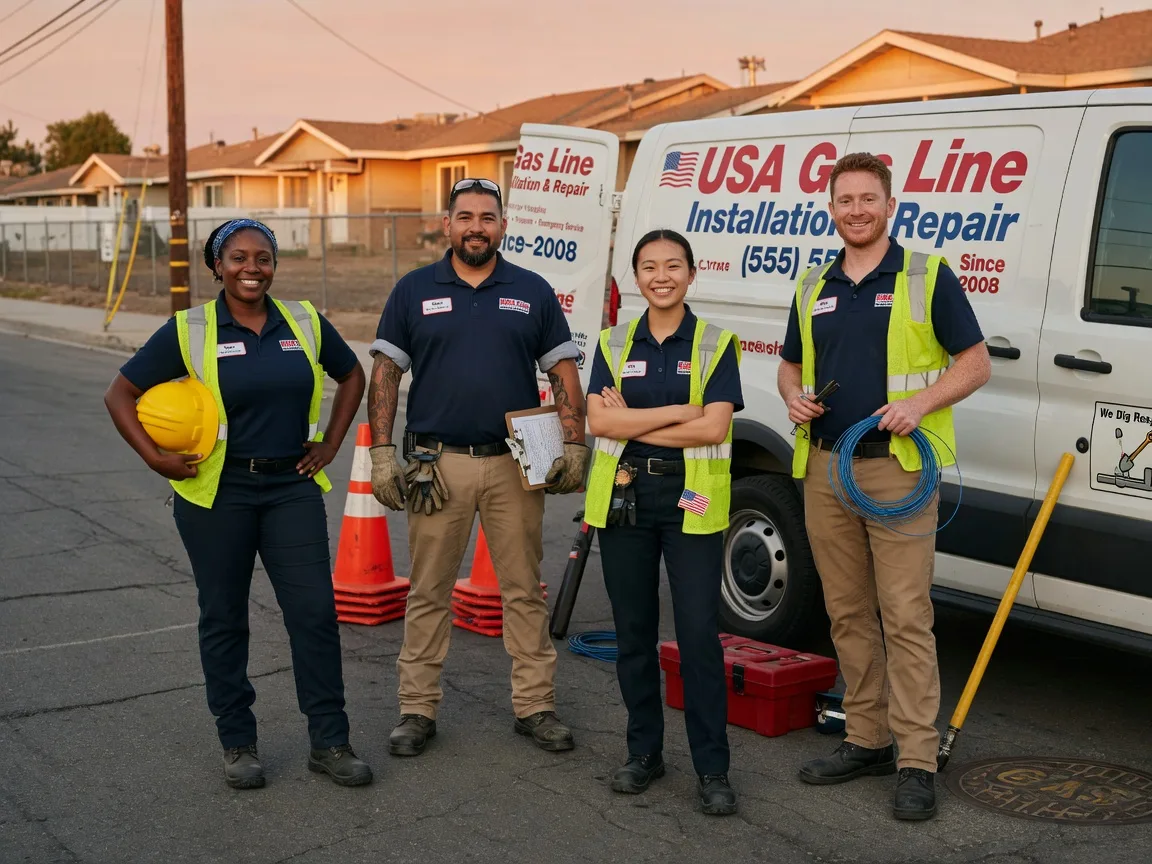 Gas Line Installation company in Dinwiddie, VA